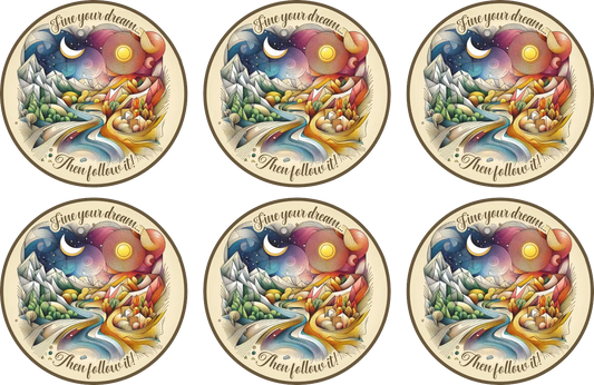 Find Your Dream Stickers – Digital Download