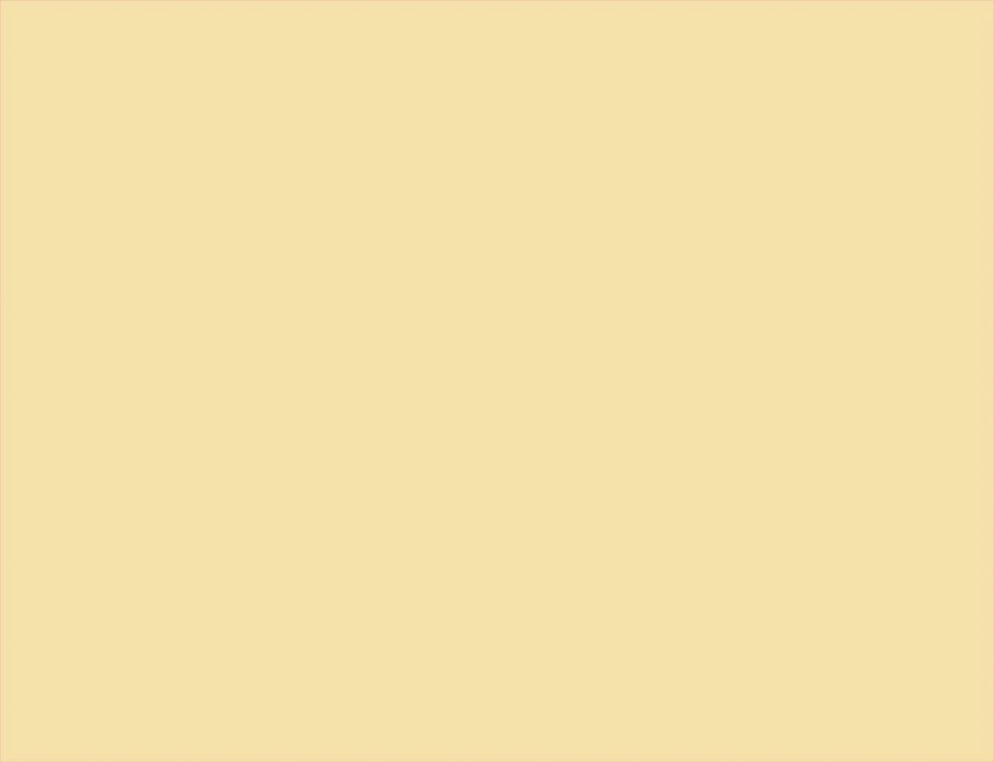 Solid light yellow color swatch