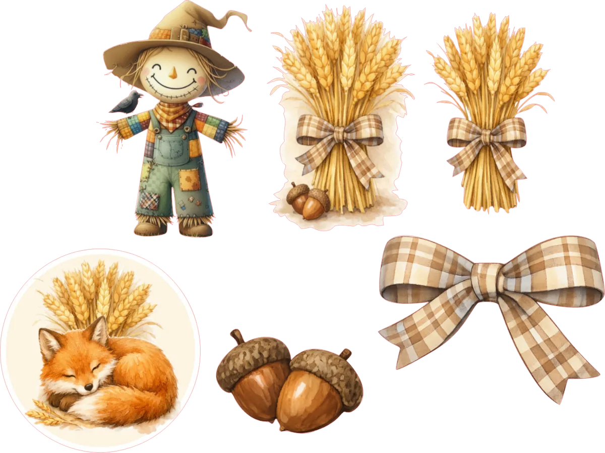 Fall Creative Kit – Digital File (SVG + PNG for Silhouette Studio)