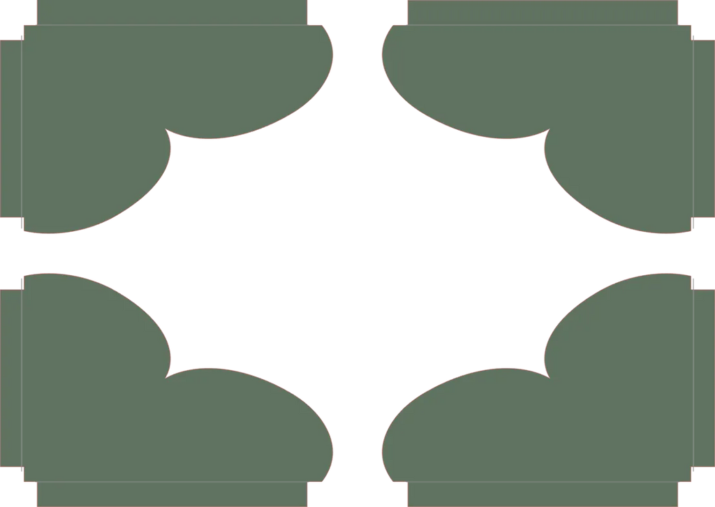 Folder corners