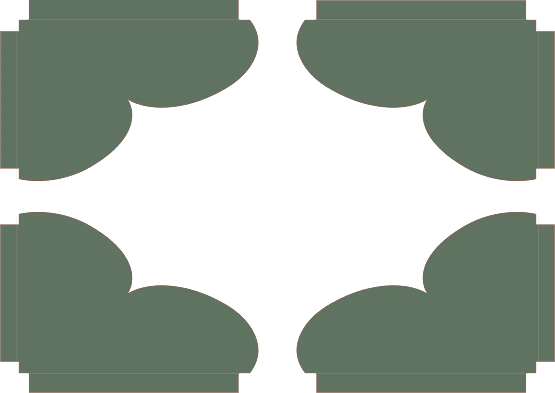 Folder corners