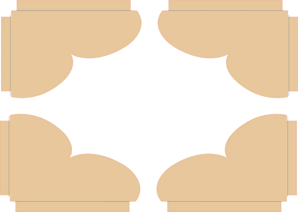 Folder corners