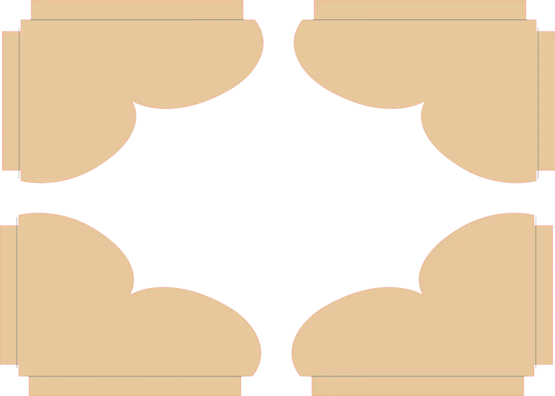 Folder corners