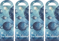 Space themed bookmark