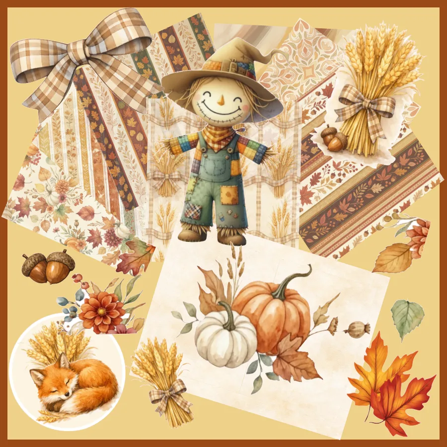 Fall Creative Kit – Digital File (SVG + PNG for Silhouette Studio)