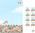 A Little Bird Writing Set, Digital Download, PNG SVG