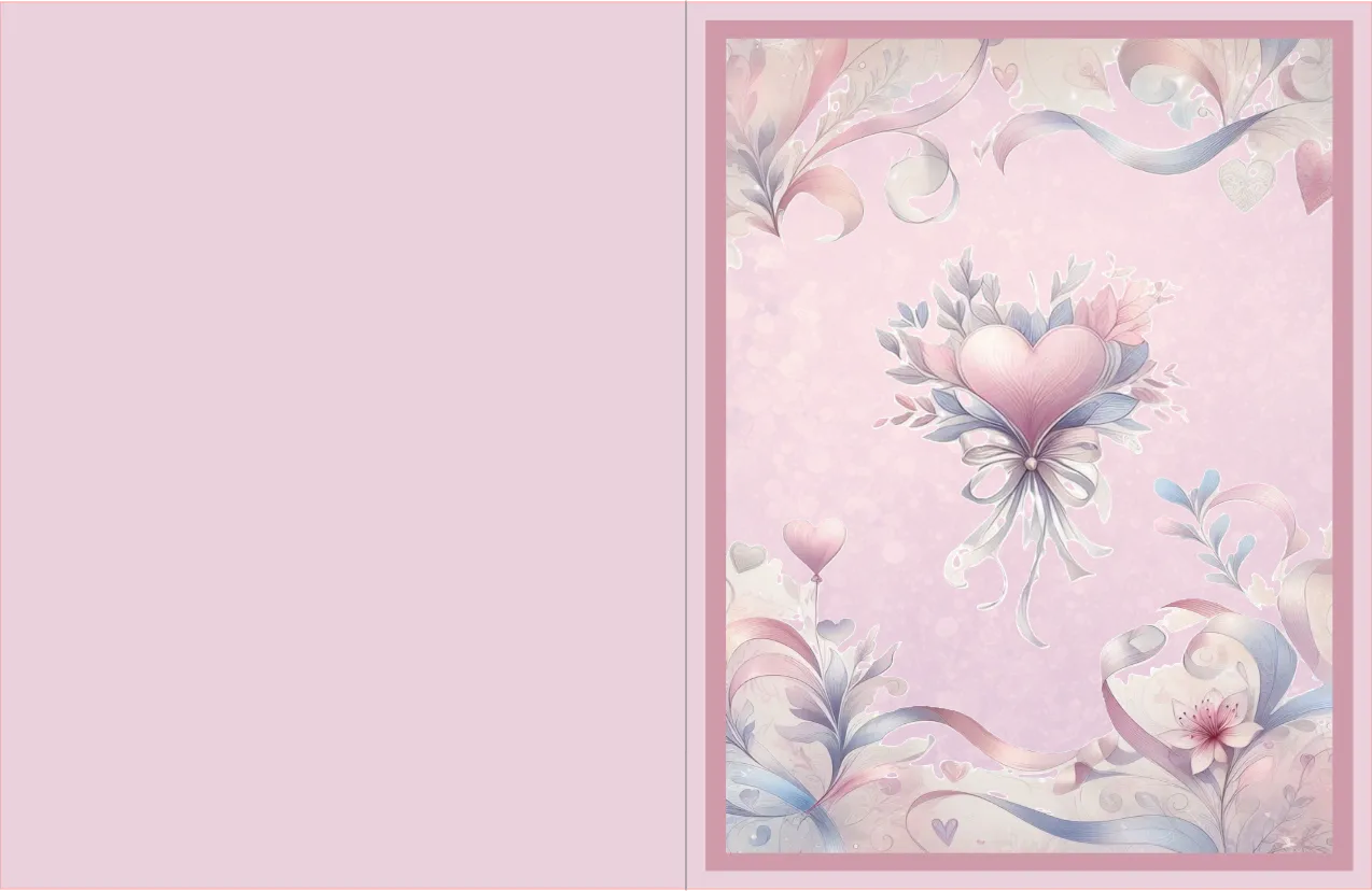 Love Heart — A2 Notecard — Digital Download