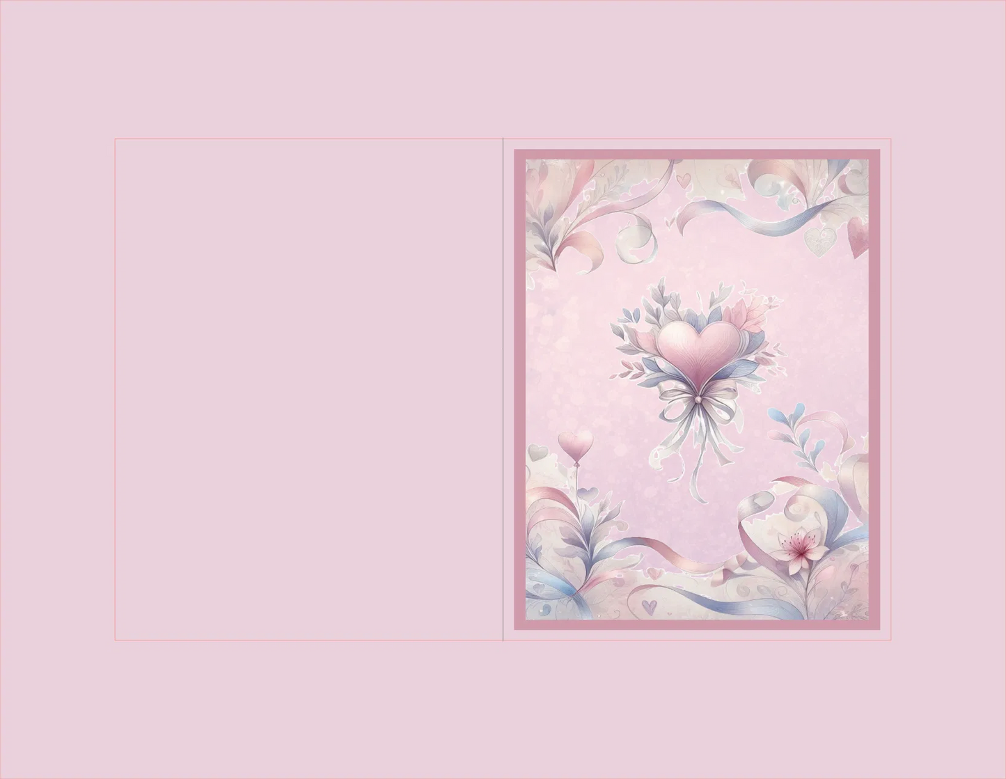 Love Heart — A2 Notecard — Digital Download