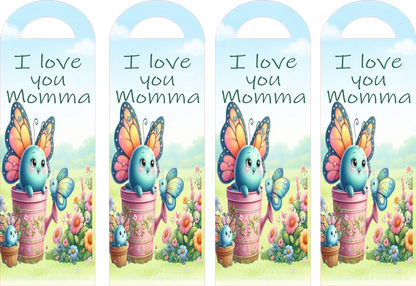 Love Momma — Bookmark Sheet — Digital Download
