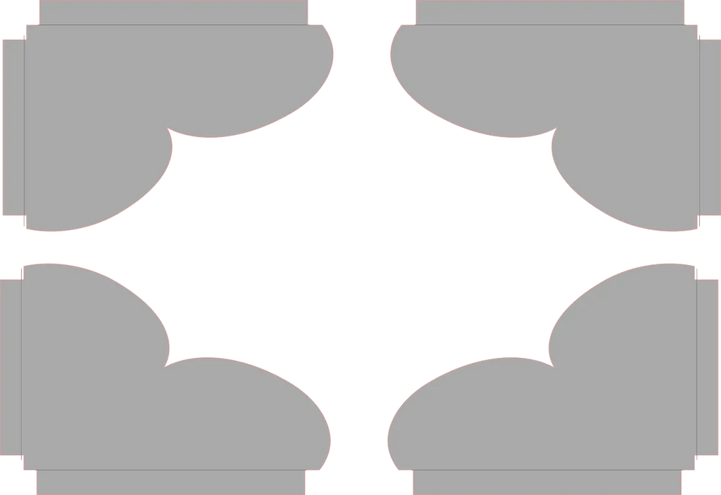 Folder corners