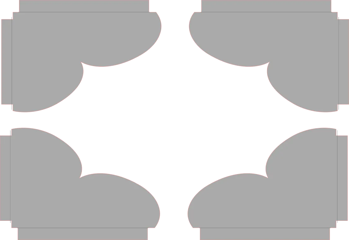 Folder corners