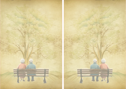 Memories — Happy Anniversary Card — 5 × 7 Layered — Digital Download