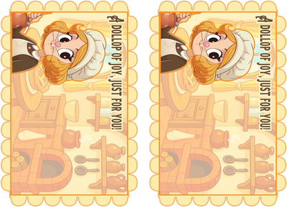 Miss Peach Recipe Cards – Digital Download (SVG, PNG, PDF)