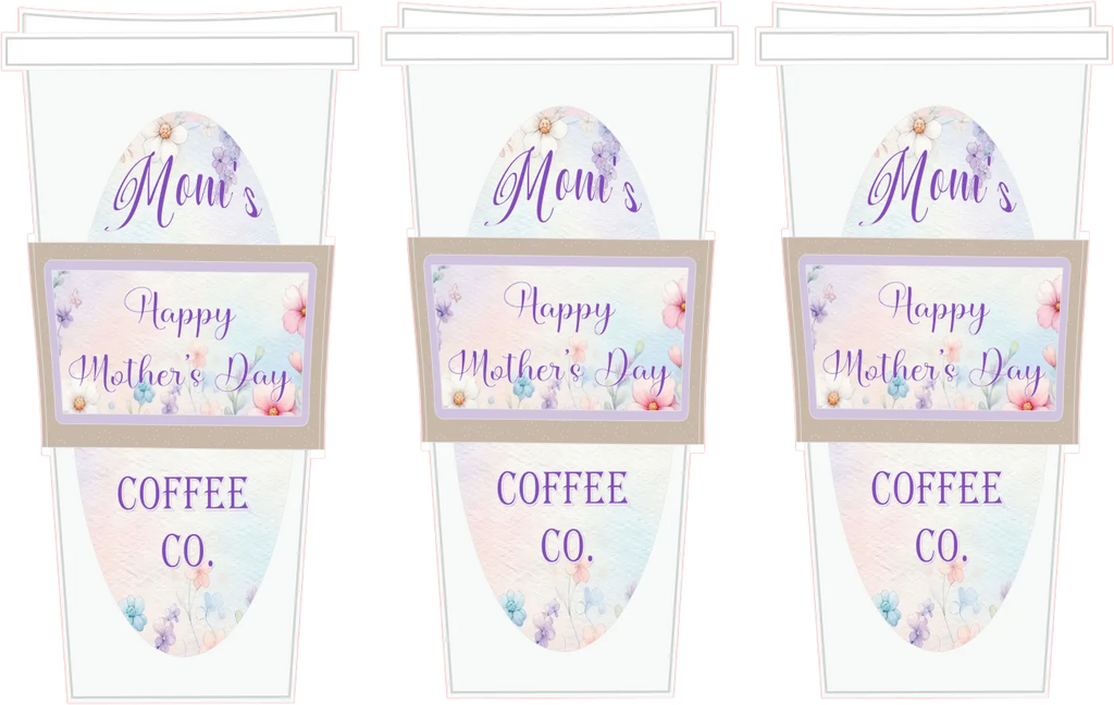 Mom’s Coffee Company Bookmark – Mother’s Day – Silhouette Studio SVG