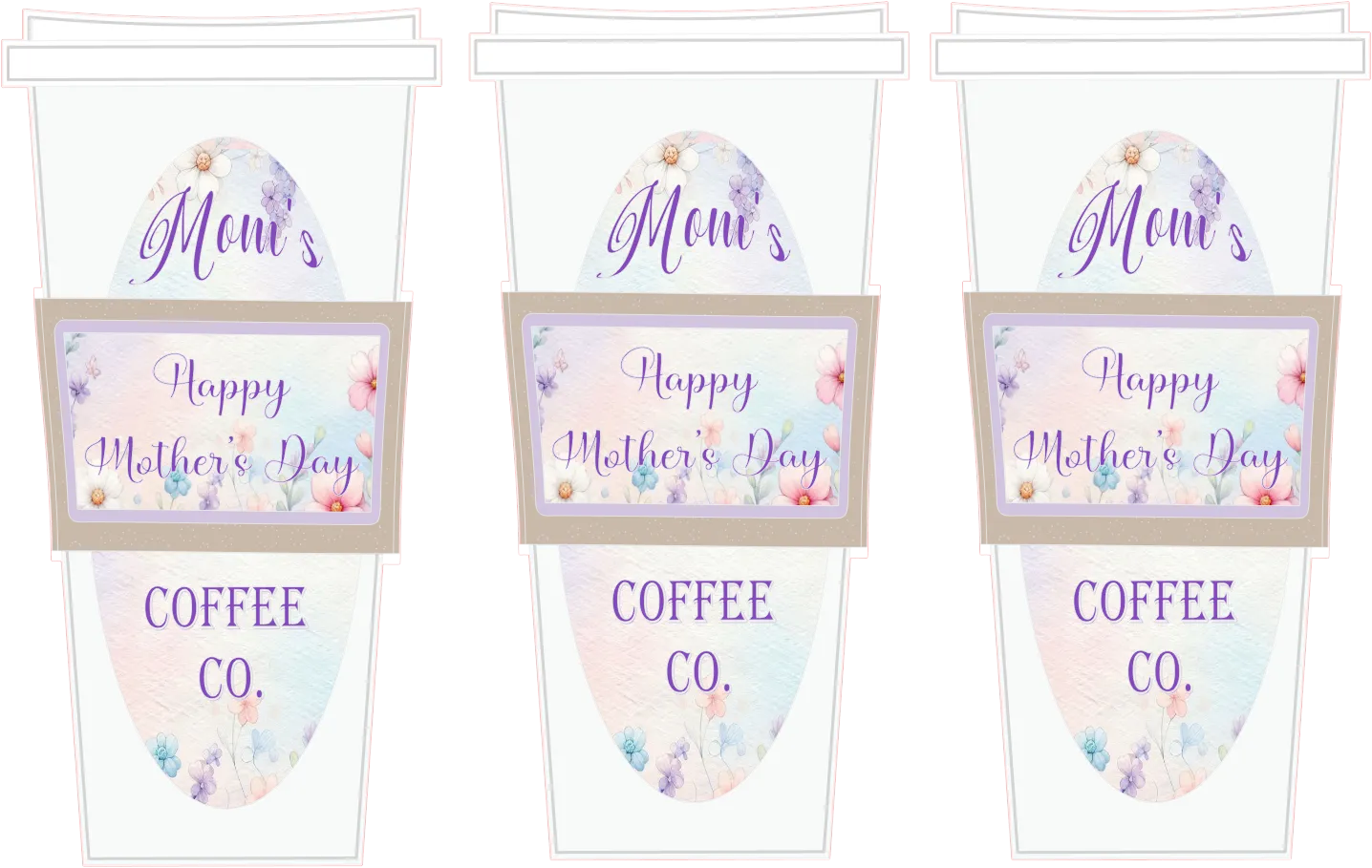Mom’s Coffee Company Bookmark – Mother’s Day – Silhouette Studio SVG