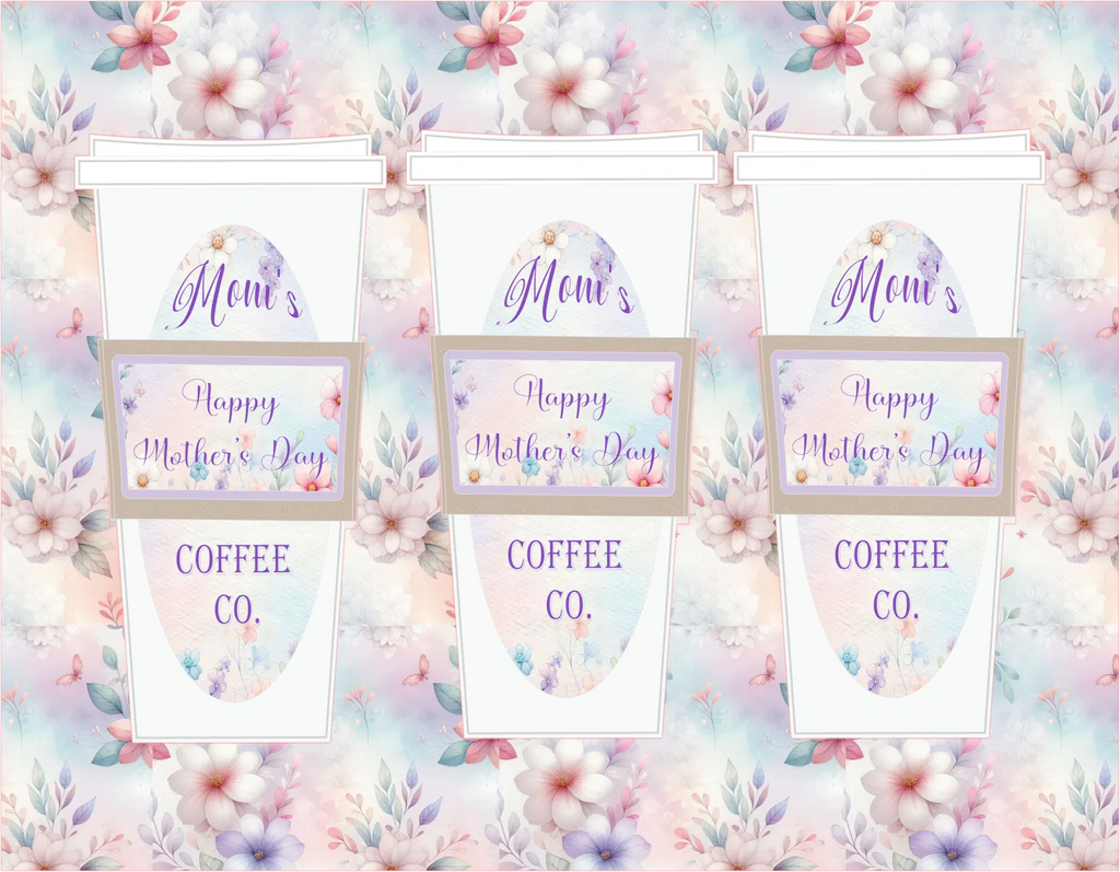 Mom’s Coffee Company Bookmark – Mother’s Day – Silhouette Studio SVG