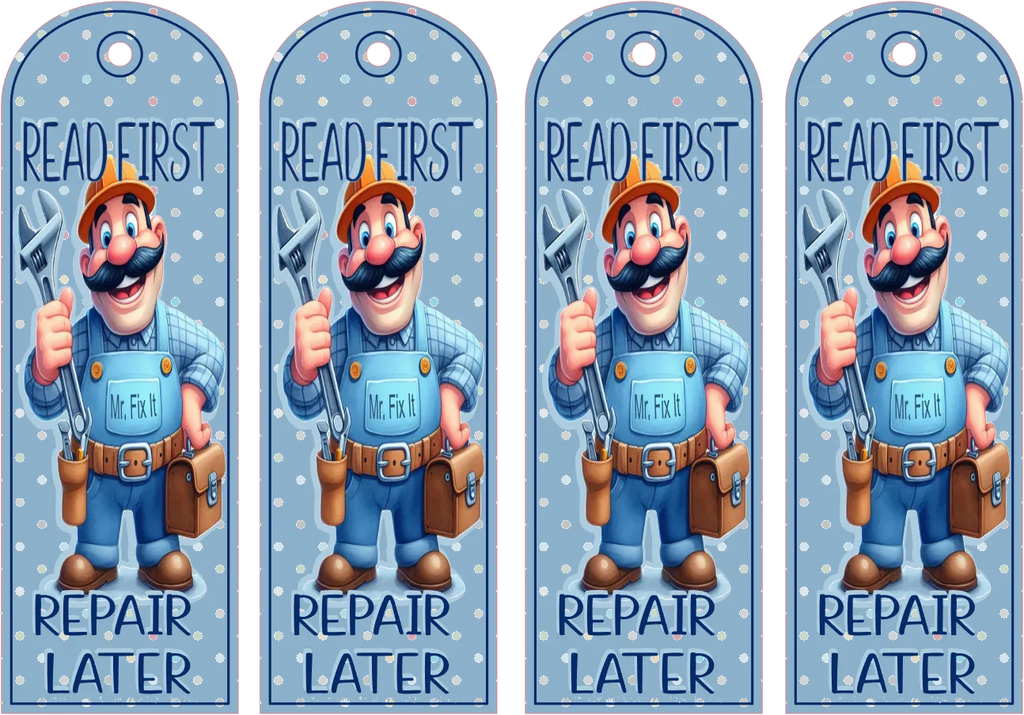 Front of bookmarks