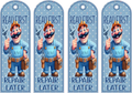 Front of bookmarks