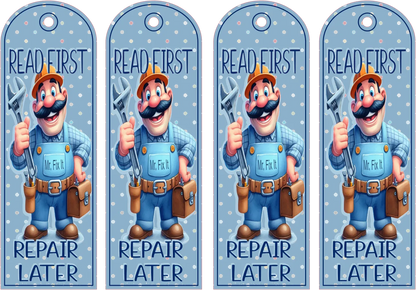 Front of bookmarks
