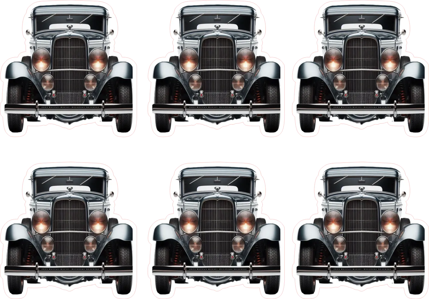 Old Cars stickers