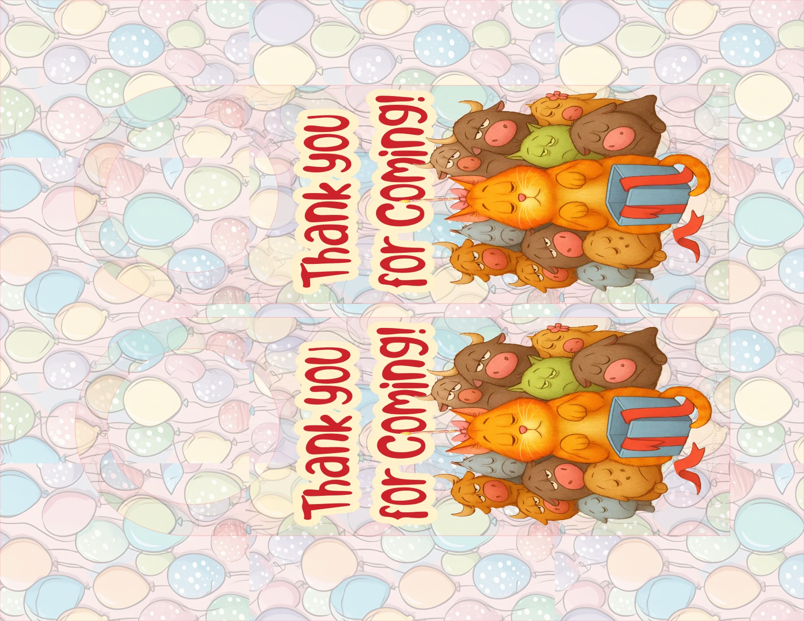 Party Animal Door Hanger – Double‑Sided – Digital File (SVG for Silhouette Studio)