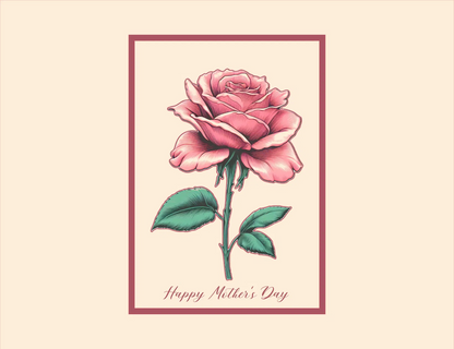 One Perfect Mom — 5 × 7 Mother’s Day Card — Digital Download
