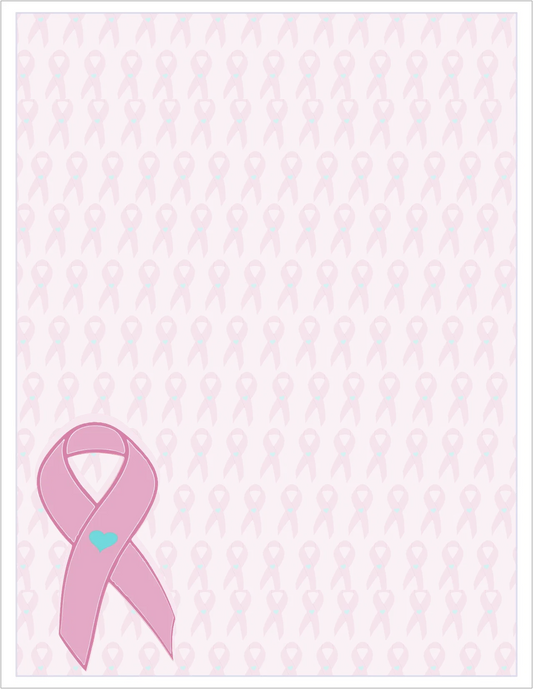 Cancer Awareness Writing Paper – Digital Download
