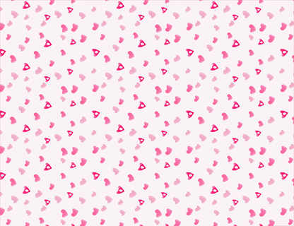 Raining Hearts — Love Lives Here — Door Hanger — Digital Download