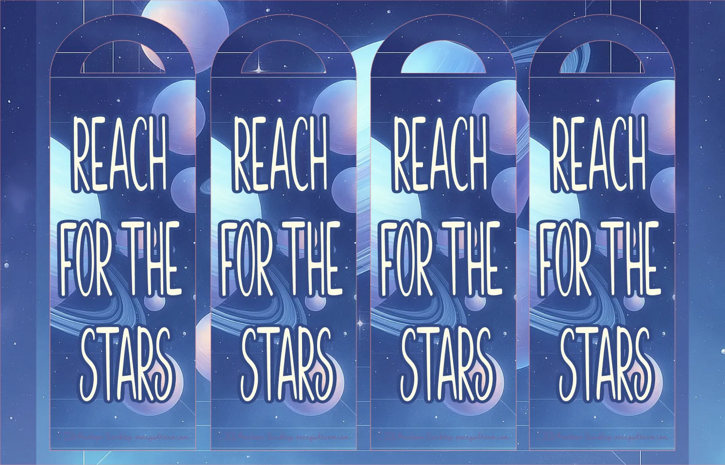 Reach for the Stars — Bookmark — Digital Download