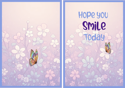Smile — 5 × 7 Layered Card — Digital Download