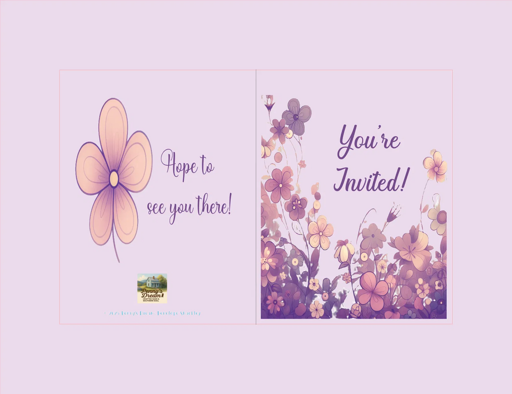 cover of invitation 