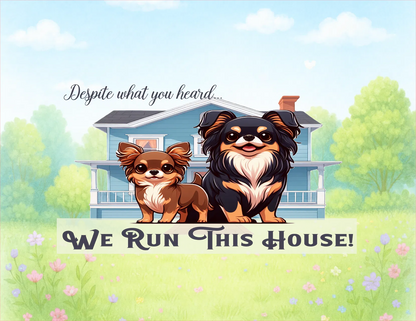 Two Dogs — Funny Pet Print — Digital Download