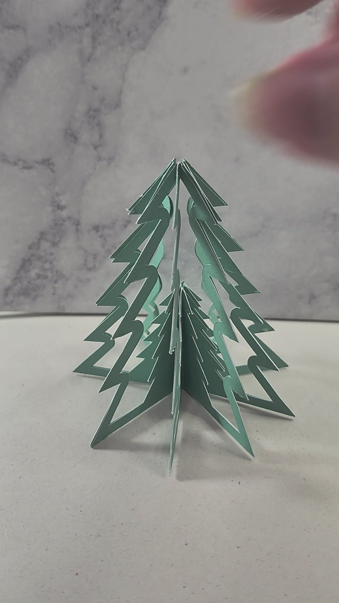 3‑D Christmas Tree in a Tree – Silhouette Studio SVG – Digital Download