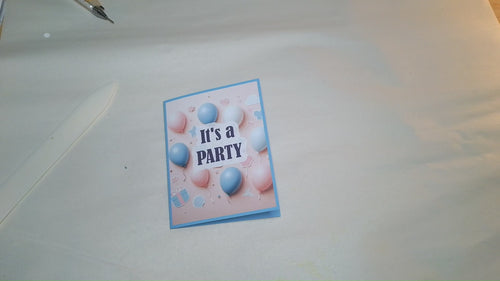 Birthday party invite video
