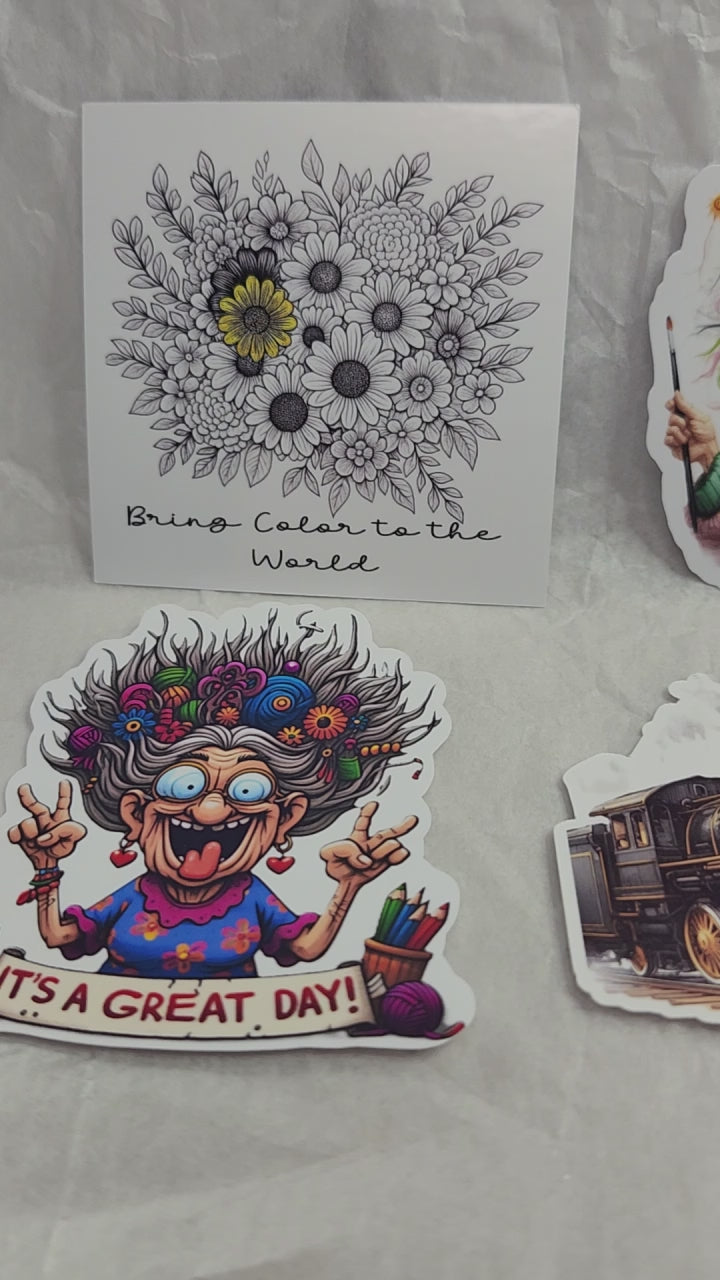 Sample Sale – Sticker Set (Exact Stickers Shown) - Bag #2