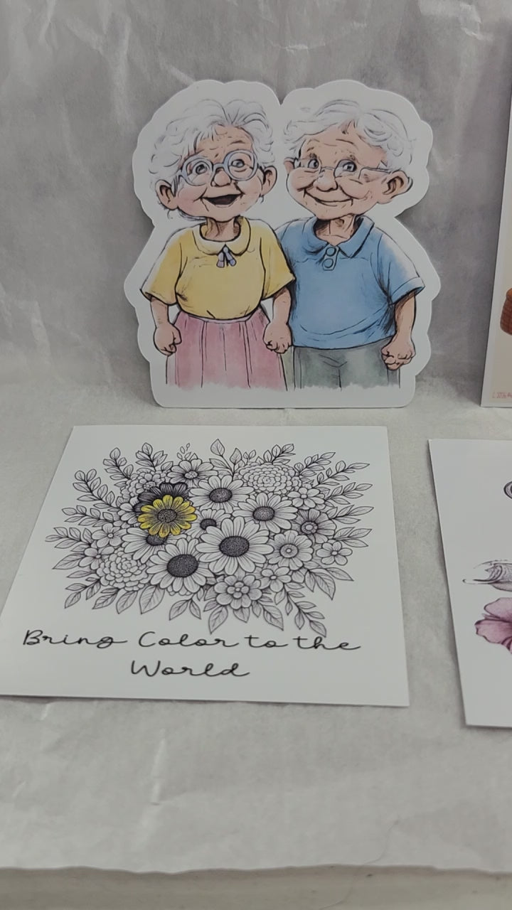 Sample Sale – Sticker Set (Exact Stickers Shown) - Bag #4